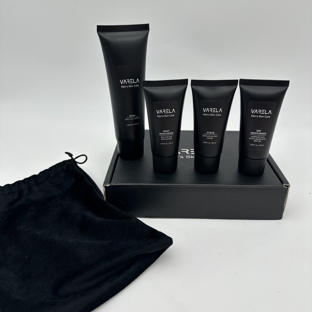VARELA Men's 4pc‎ Skin Care Set New Exp 9/27/2025